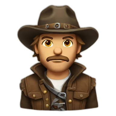 cute outlaw sticker