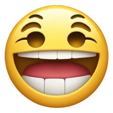 smiley drooling sticker