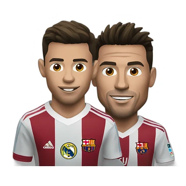 ronaldo-et-messi sticker