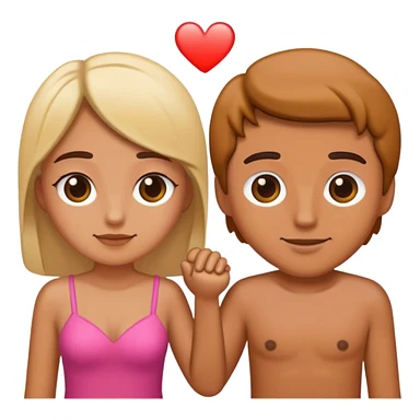 couple holding hands sticker