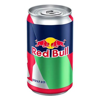 Light green redbull sticker