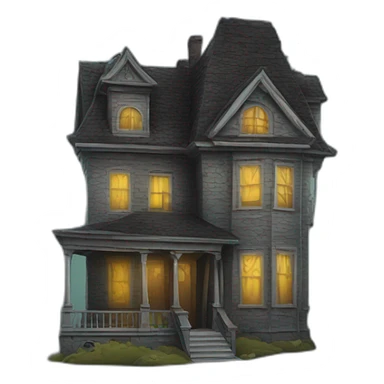 house on haunted hill sticker