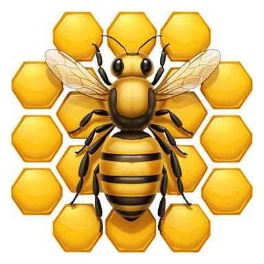 queen bee sticker