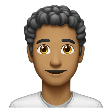 بنت شعرها جميل ولابسه فستان كحلي sticker