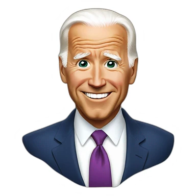 Joe Biden poo emoji sticker