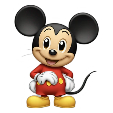Mickey mousr sticker