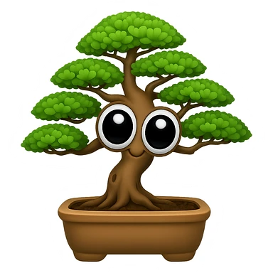 Make the eyeballs much bigger in the style of apple style emojis with transparent background. sticker