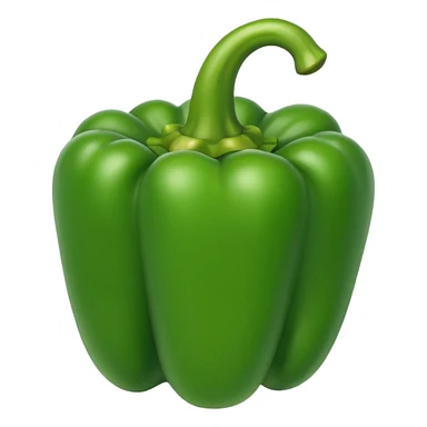 green Bell Pepper
 sticker