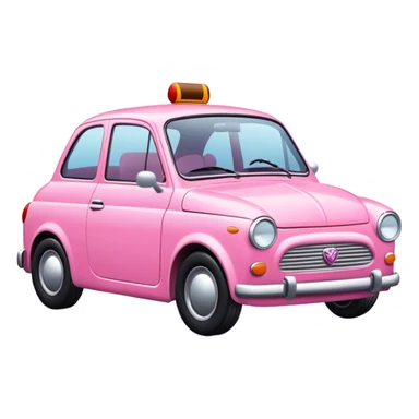 Pink car sticker