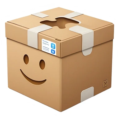 apple iPhone box delivery sticker