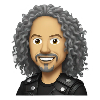 Kirk Hammett metallica sticker