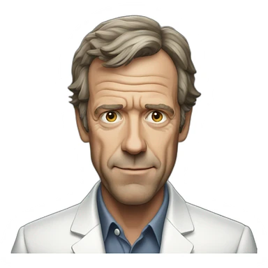 Hugh Laurie sticker