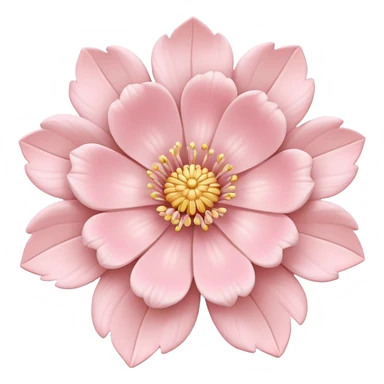 rococo flower in pastel colors sticker