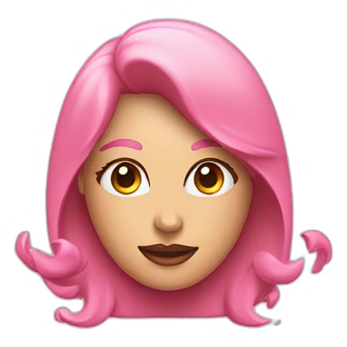 Woman-MacBook-Pink-Heart-funkel sticker