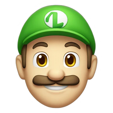 Luigi Nintendo sticker