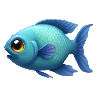 fish bubble sticker