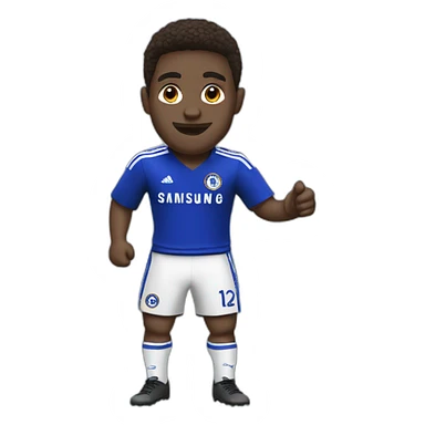 chelsea football sticker