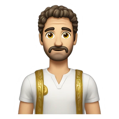 greek party guy sticker