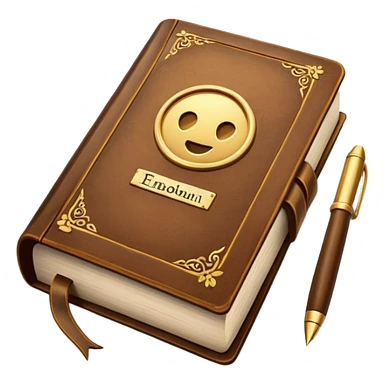dictionary book sticker
