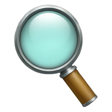 magnifying glas sticker
