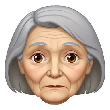 Old Russian lady who’s seen too much sticker