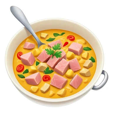 Tuna coconut curry  sticker
