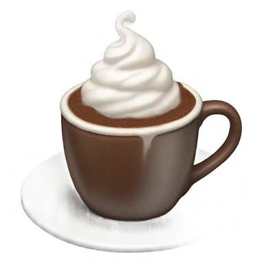 A cup of hot chocolate sticker