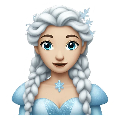 fairy-tale Snow Queen sticker