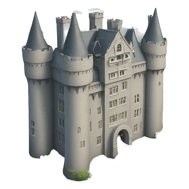 2 grey towers sticker