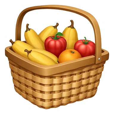 generate an image for groccery products basket sticker