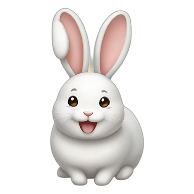 happy bun sticker