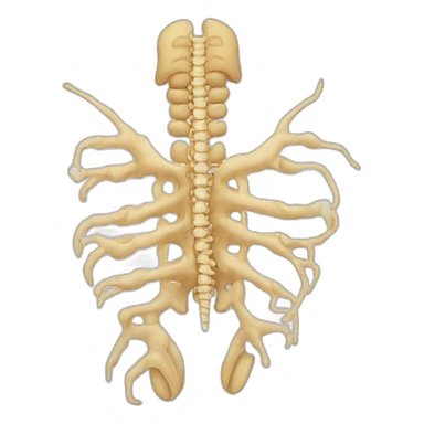 Spinal cord sticker