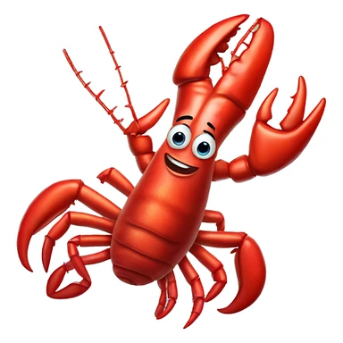 Jason Derulo as Larry the Lobster from Spongebob Squarepants sticker