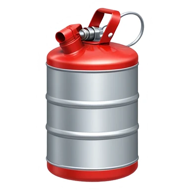 Red Fuel canister sticker