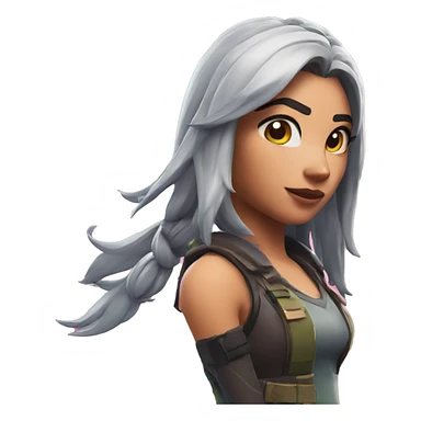 fortnite character girl sticker