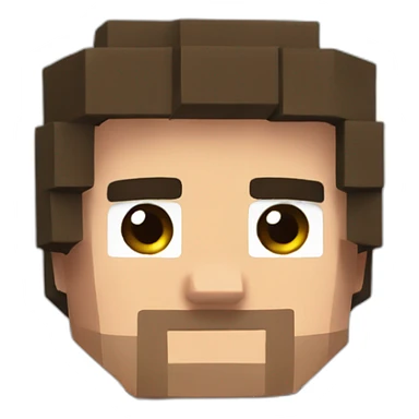 Steve minecraft sticker