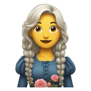 Carita de enamorado sticker