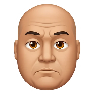 Heavy man emoji sticker