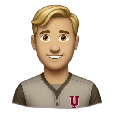 Indiana University sticker