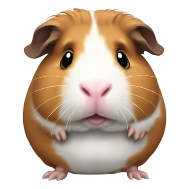 a bloated guinea pig sticker