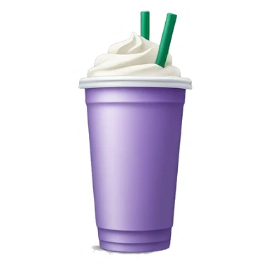Lavender Starbucks drink  sticker