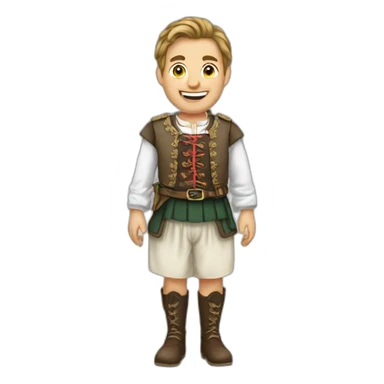 Tracht bayern platteln sticker