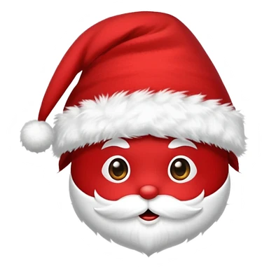 gorro do papai noel sticker