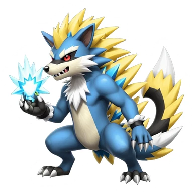 Zeraora-Obstagoon-fusion sticker