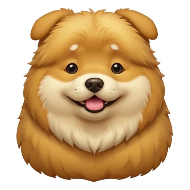 fat dog sticker