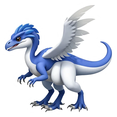 VelociRaptor-Lugia sticker