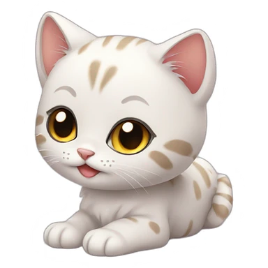 little baby cat cute sticker