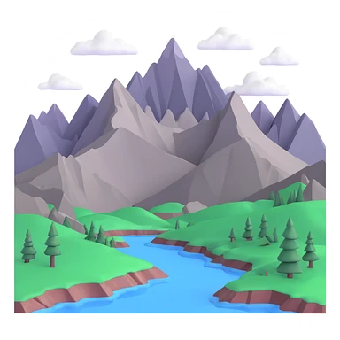 Khibiny mountains in Russia with distinctive peaks and geology sticker