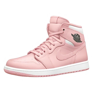 light pink jordan 1 sticker