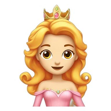 Princesse peach sticker